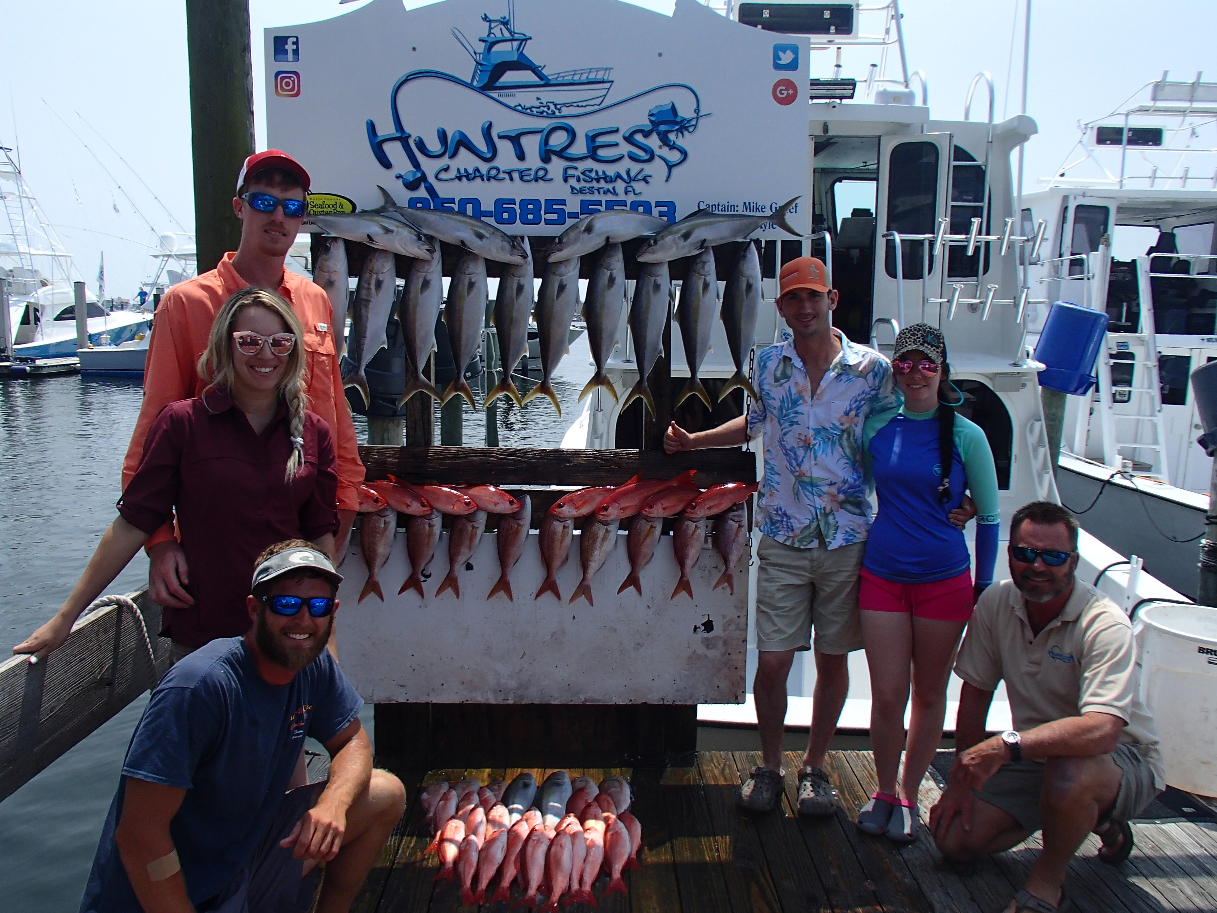 Half Day Fishing Charter Destin Florida