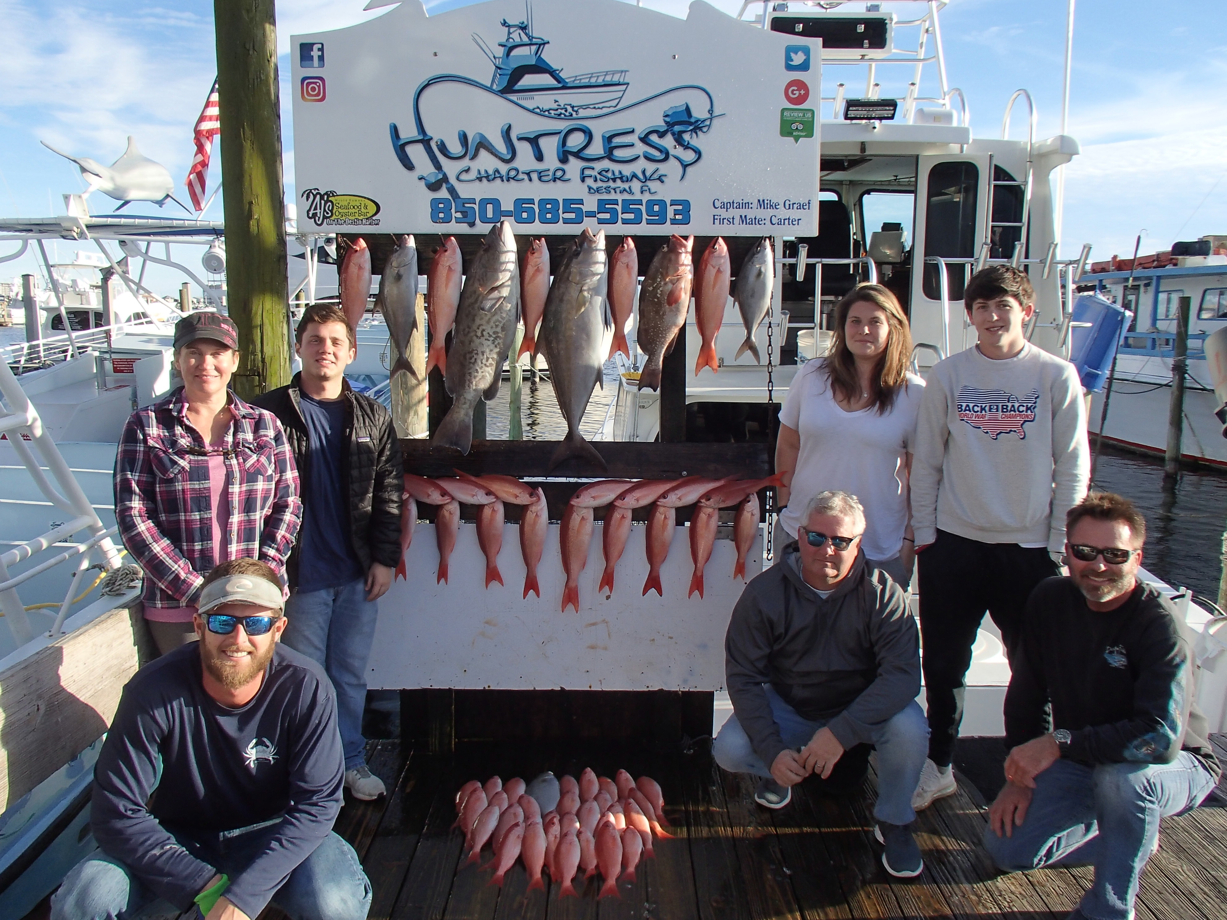 Destin Florida Winter Fishing Charter